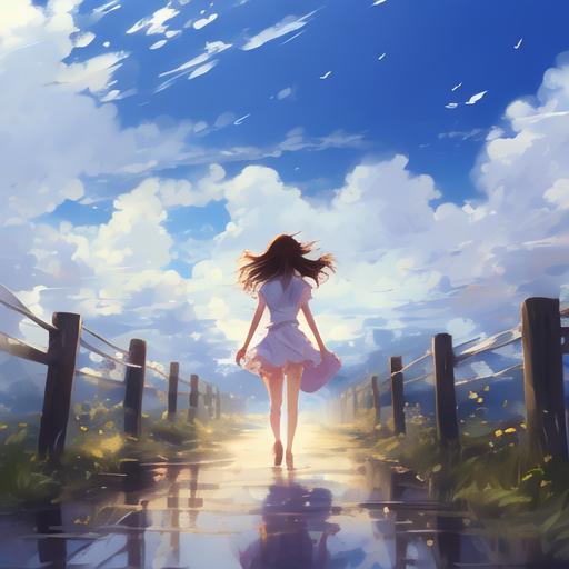 亚洲精品久久国产高清美女独自远行的背影,原创情感素材