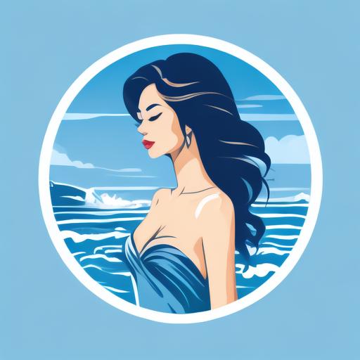 舒淇三级海边美女标志logo图片_海边美女素材_海边美女logo免费下载logo设