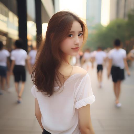 中国zoom人狗app小清新清纯养眼邻家女孩唯美<strong>背影</strong>高清桌面壁纸(二)_美女壁纸_壁纸下载